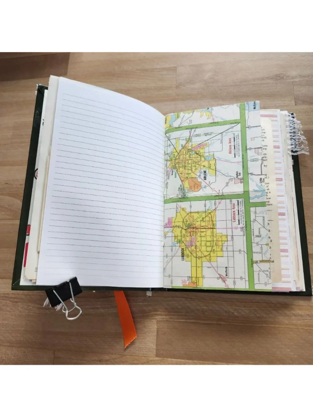 Junk Journal Handmade Hardcover Hand Bound 162 pages